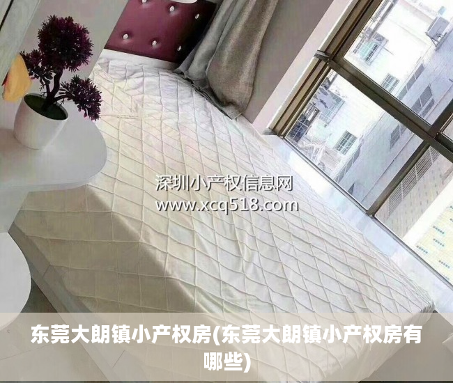 东莞大朗镇小产权房(东莞大朗镇小产权房有哪些)