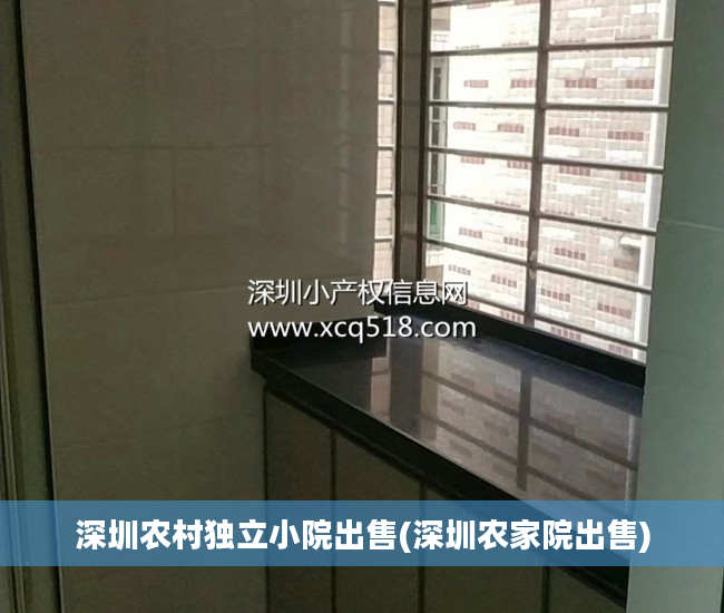 深圳农村独立小院出售(深圳农家院出售)