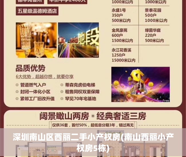 深圳南山区西丽二手小产权房(南山西丽小产权房5栋)
