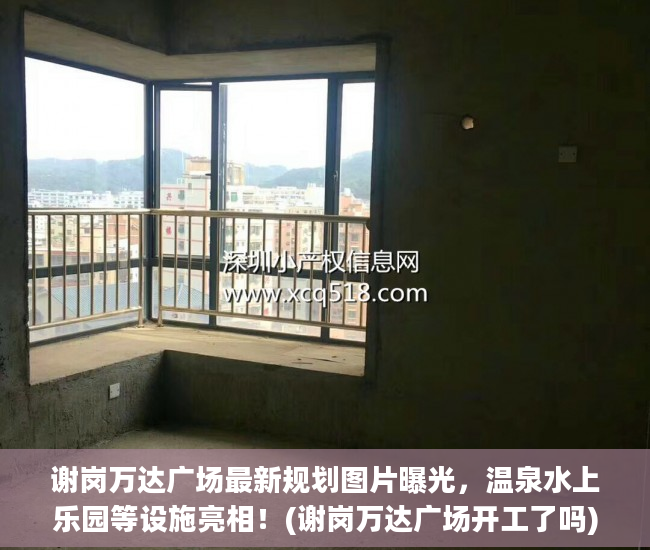 谢岗万达广场最新规划图片曝光，温泉水上乐园等设施亮相！(谢岗万达广场开工了吗)