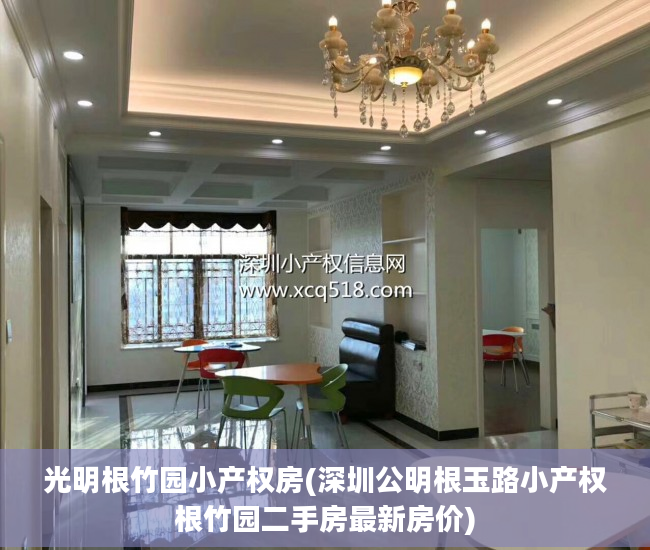 光明根竹园小产权房(深圳公明根玉路小产权根竹园二手房最新房价)