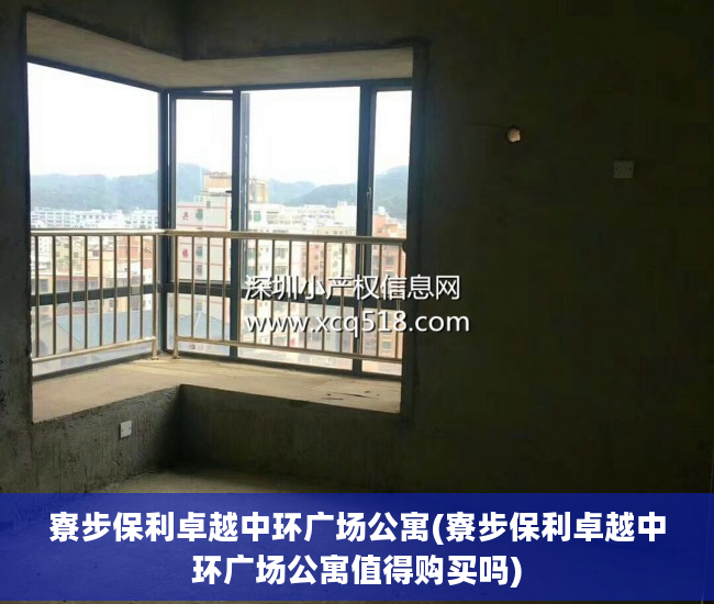 寮步保利卓越中环广场公寓(寮步保利卓越中环广场公寓值得购买吗)