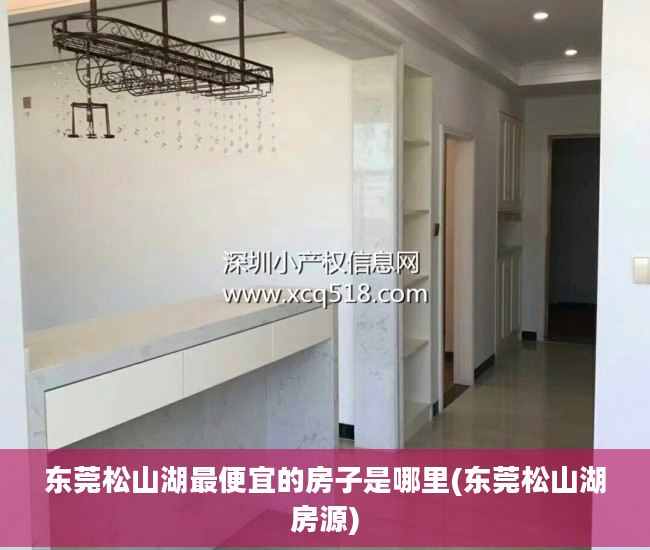东莞松山湖最便宜的房子是哪里(东莞松山湖房源)