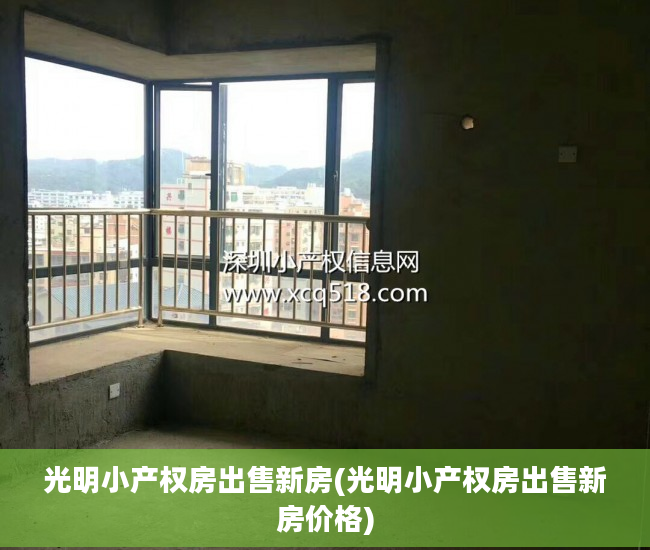 光明小产权房出售新房(光明小产权房出售新房价格)