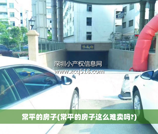 常平的房子(常平的房子这么难卖吗?)