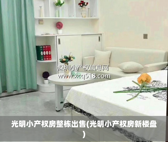 光明小产权房整栋出售(光明小产权房新楼盘)