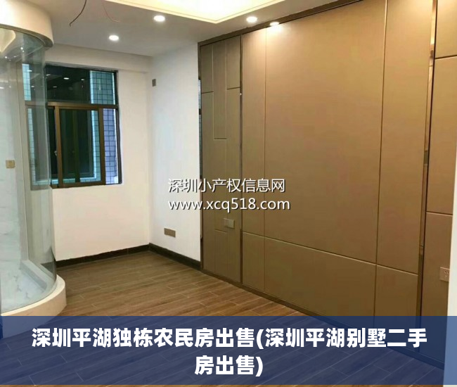 深圳平湖独栋农民房出售(深圳平湖别墅二手房出售)