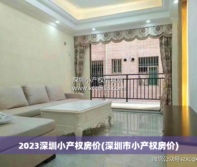 2023深圳小产权房价(深圳市小产权房价)