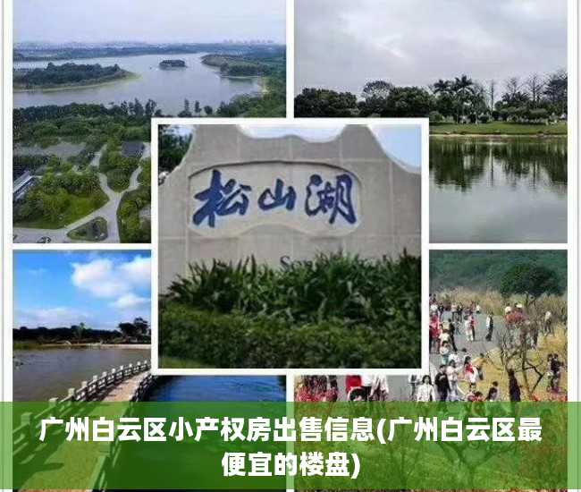 广州白云区小产权房出售信息(广州白云区最便宜的楼盘)