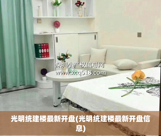 光明统建楼最新开盘(光明统建楼最新开盘信息)