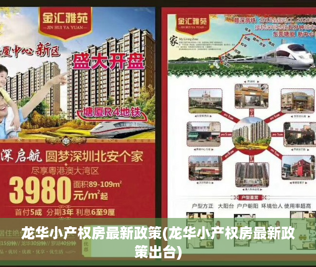 龙华小产权房最新政策(龙华小产权房最新政策出台)