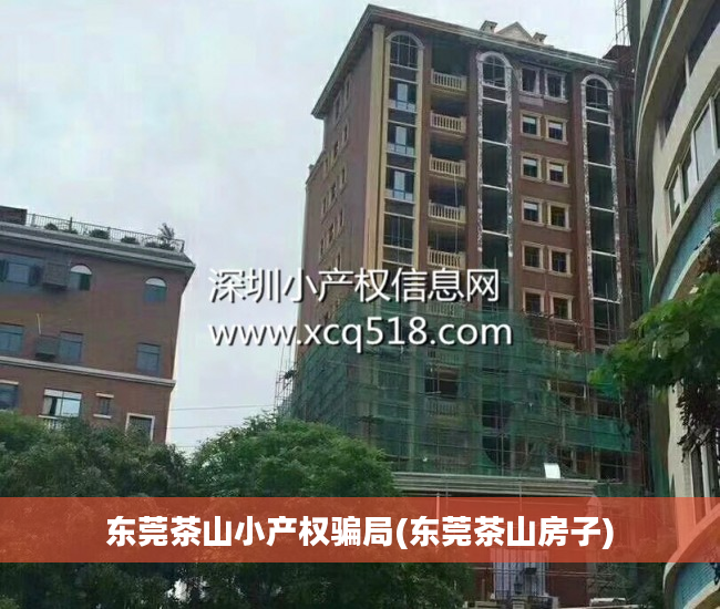 东莞茶山小产权骗局(东莞茶山房子)