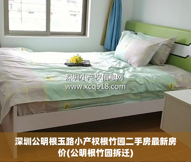 深圳公明根玉路小产权根竹园二手房最新房价(公明根竹园拆迁)
