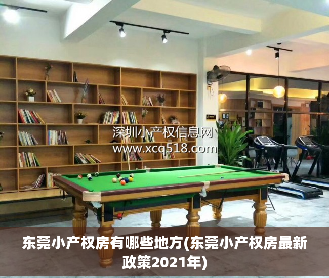 东莞小产权房有哪些地方(东莞小产权房最新政策2021年)