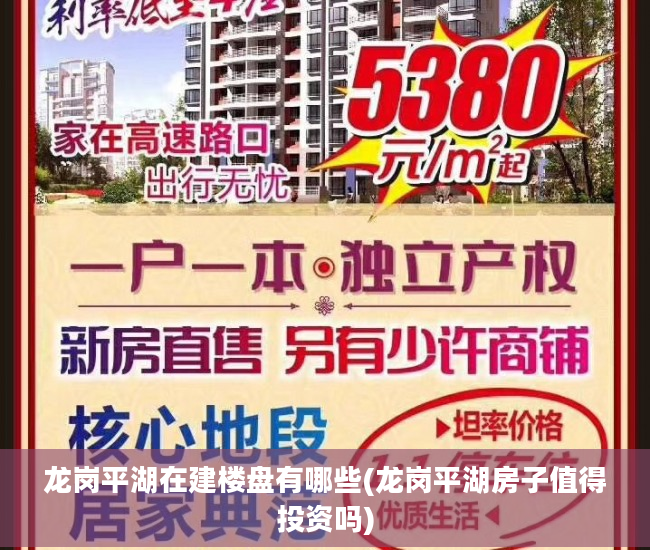 龙岗平湖在建楼盘有哪些(龙岗平湖房子值得投资吗)