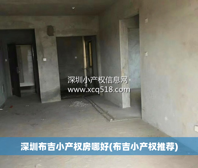 深圳布吉小产权房哪好(布吉小产权推荐)