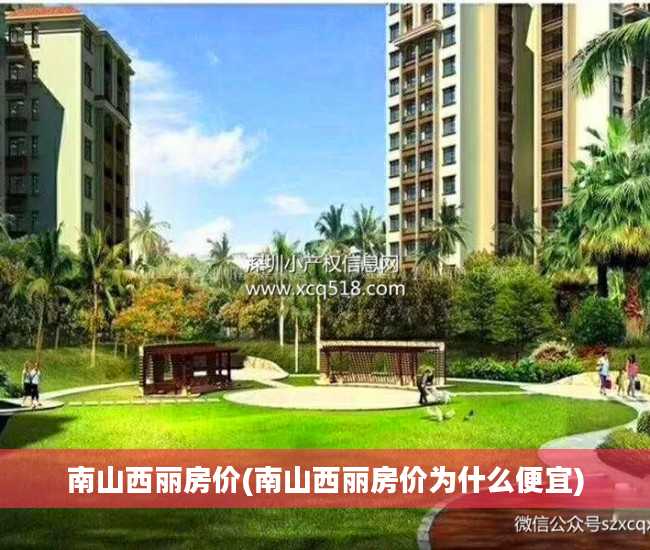 南山西丽房价(南山西丽房价为什么便宜)