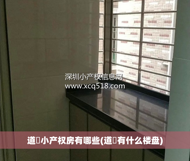 道滘小产权房有哪些(道滘有什么楼盘)