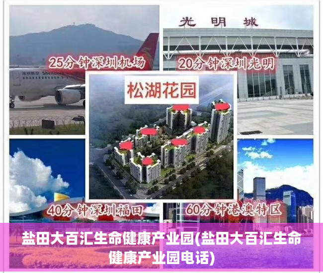 盐田大百汇生命健康产业园(盐田大百汇生命健康产业园电话)