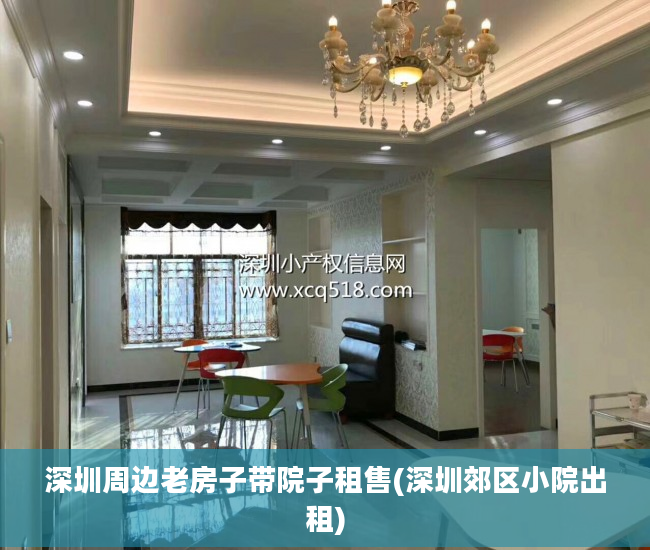 深圳周边老房子带院子租售(深圳郊区小院出租)