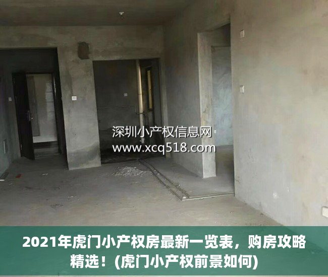 2021年虎门小产权房最新一览表，购房攻略精选！(虎门小产权前景如何)