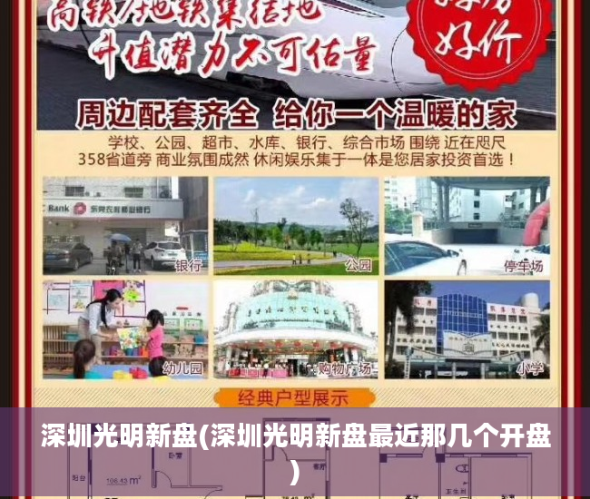 深圳光明新盘(深圳光明新盘最近那几个开盘)