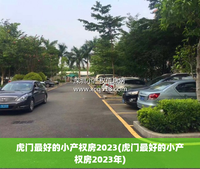虎门最好的小产权房2023(虎门最好的小产权房2023年)