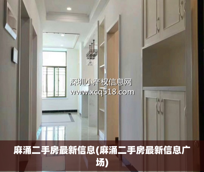 麻涌二手房最新信息(麻涌二手房最新信息广场)