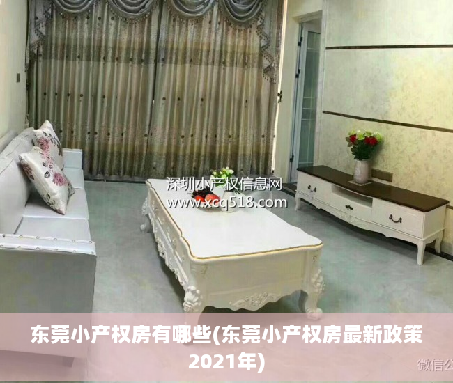 东莞小产权房有哪些(东莞小产权房最新政策2021年)
