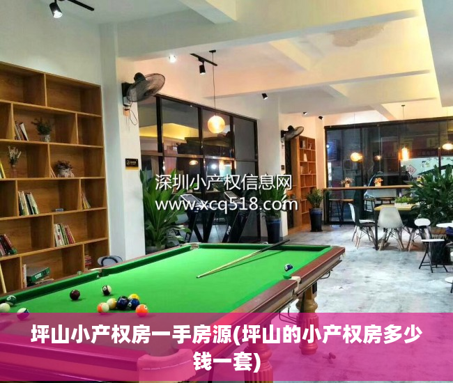 坪山小产权房一手房源(坪山的小产权房多少钱一套)