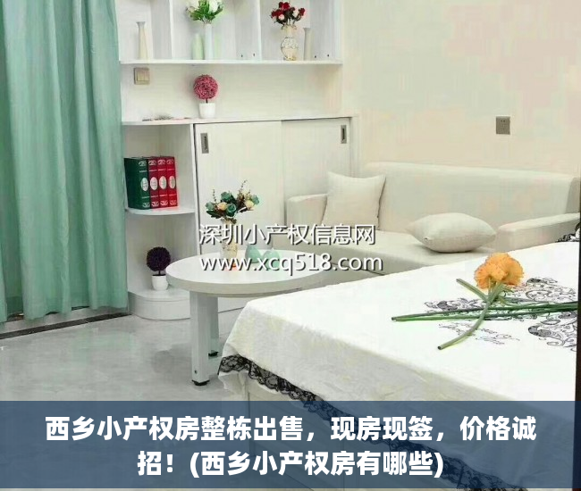 西乡小产权房整栋出售，现房现签，价格诚招！(西乡小产权房有哪些)