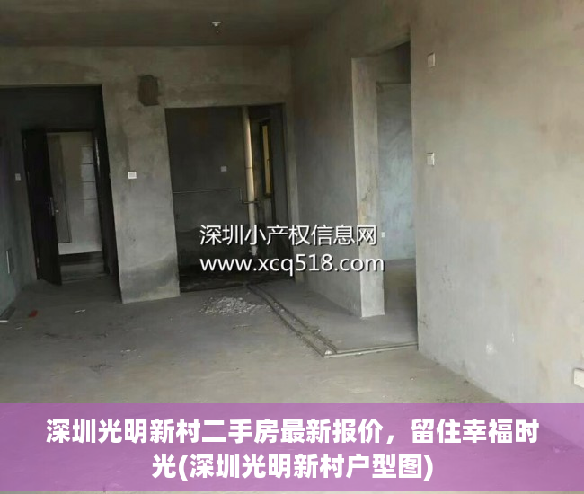 深圳光明新村二手房最新报价，留住幸福时光(深圳光明新村户型图)
