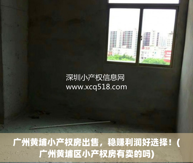 广州黄埔小产权房出售，稳赚利润好选择！(广州黄埔区小产权房有卖的吗)