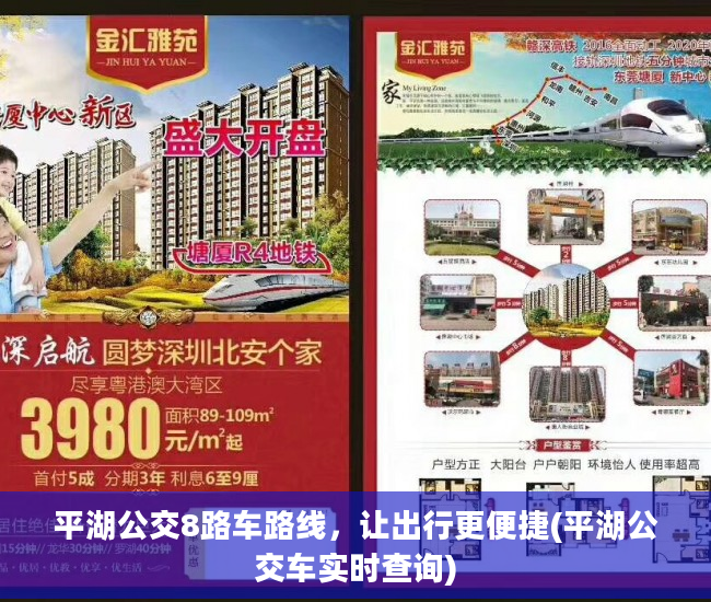 平湖公交8路车路线，让出行更便捷(平湖公交车实时查询)