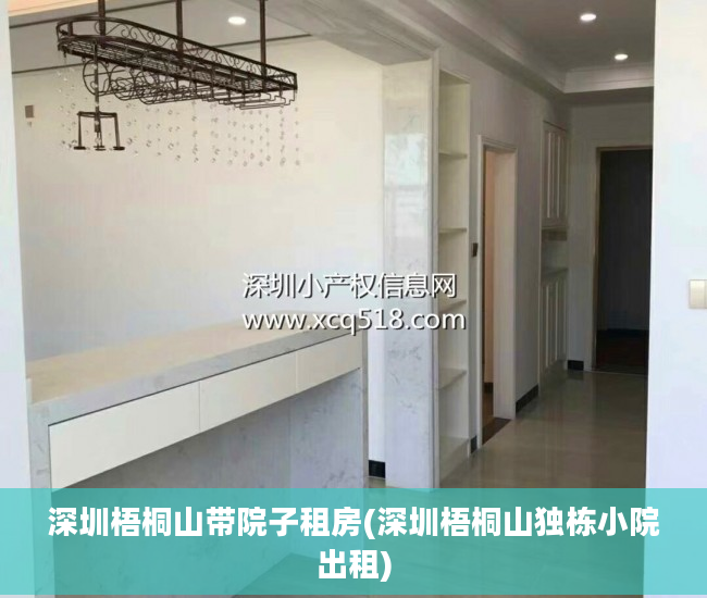 深圳梧桐山带院子租房(深圳梧桐山独栋小院出租)