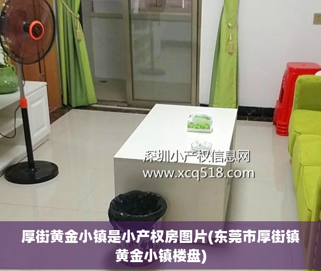 厚街黄金小镇是小产权房图片(东莞市厚街镇黄金小镇楼盘)