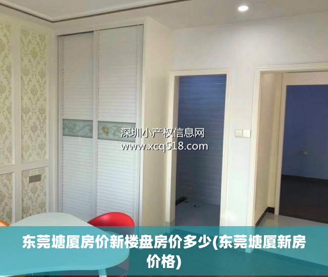 东莞塘厦房价新楼盘房价多少(东莞塘厦新房价格)