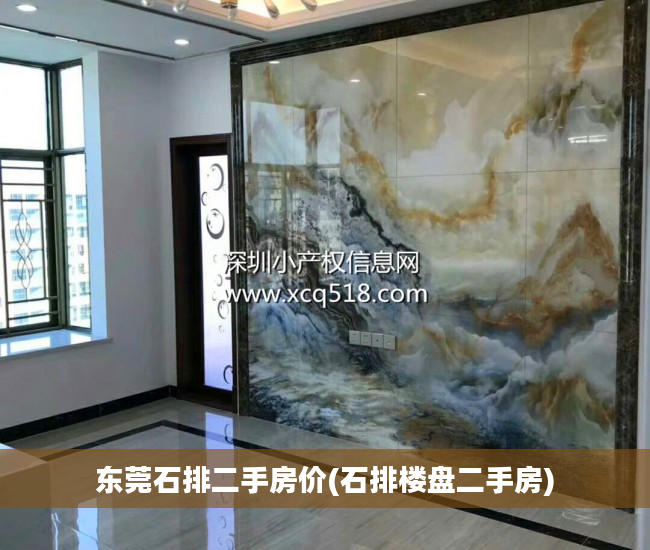 东莞石排二手房价(石排楼盘二手房)