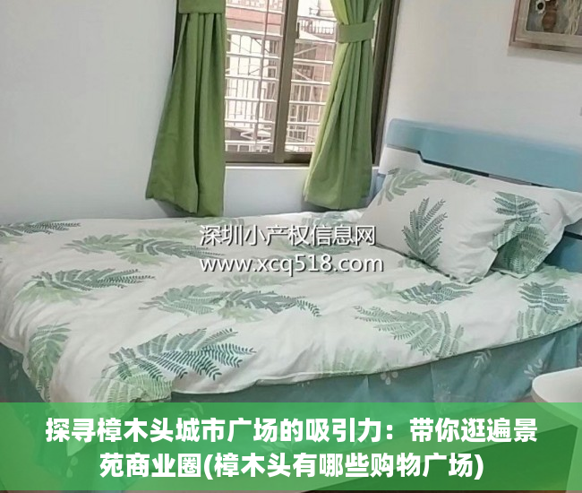 探寻樟木头城市广场的吸引力：带你逛遍景苑商业圈(樟木头有哪些购物广场)