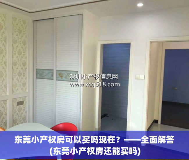 东莞小产权房可以买吗现在？——全面解答(东莞小产权房还能买吗)