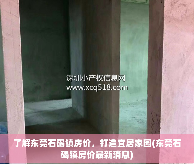 了解东莞石碣镇房价，打造宜居家园(东莞石碣镇房价最新消息)