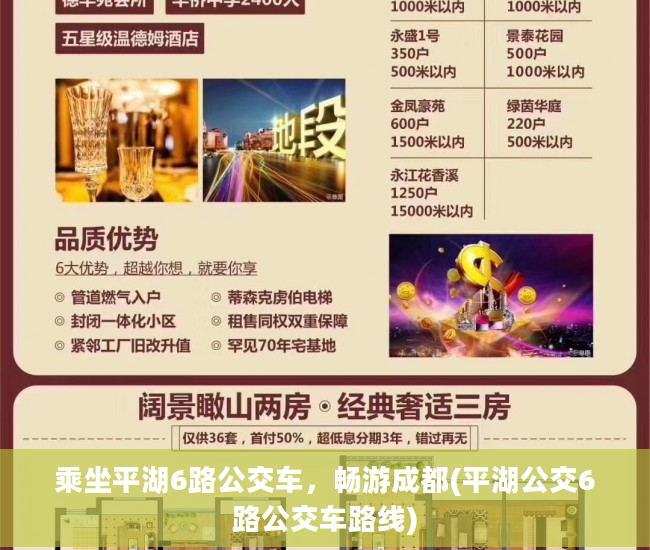 乘坐平湖6路公交车，畅游成都(平湖公交6路公交车路线)