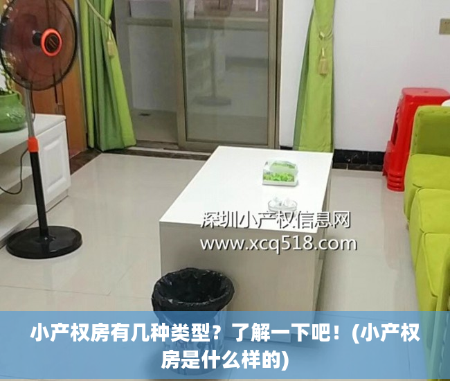 小产权房有几种类型？了解一下吧！(小产权房是什么样的)