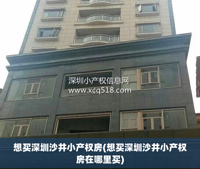 想买深圳沙井小产权房(想买深圳沙井小产权房在哪里买)
