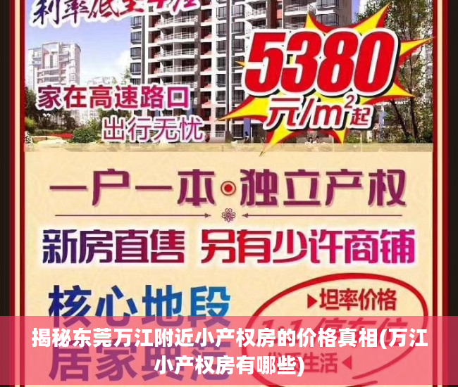 揭秘东莞万江附近小产权房的价格真相(万江小产权房有哪些)