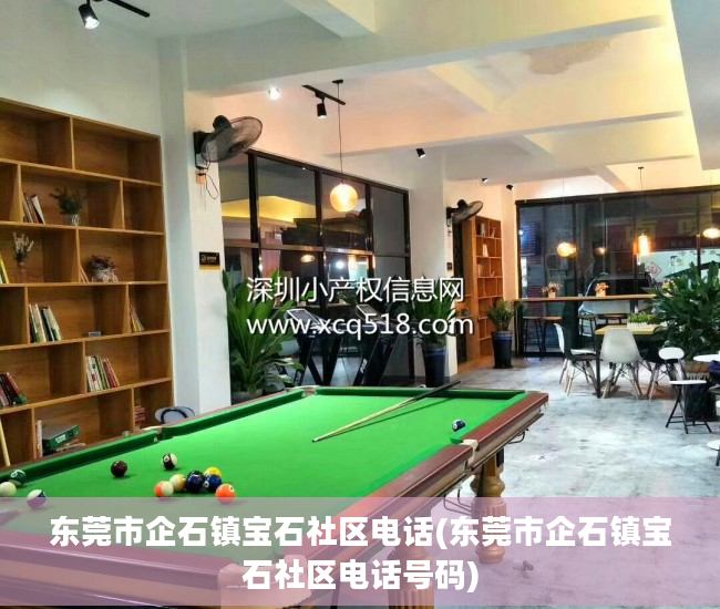 东莞市企石镇宝石社区电话(东莞市企石镇宝石社区电话号码)