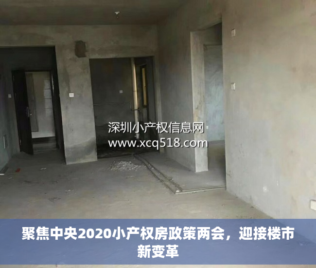 聚焦中央2020小产权房政策两会，迎接楼市新变革