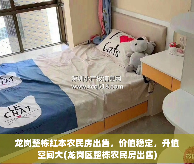 龙岗整栋红本农民房出售，价值稳定，升值空间大(龙岗区整栋农民房出售)