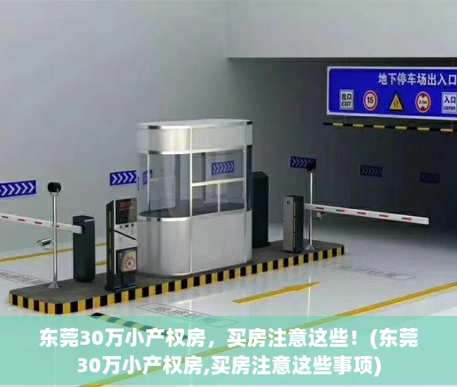 东莞30万小产权房，买房注意这些！(东莞30万小产权房,买房注意这些事项)