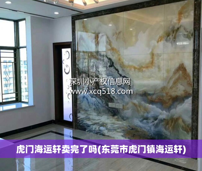 虎门海运轩卖完了吗(东莞市虎门镇海运轩)